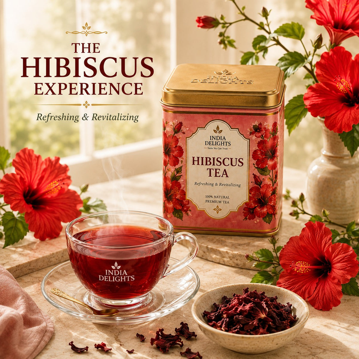 India Delights Hibiscus Tea