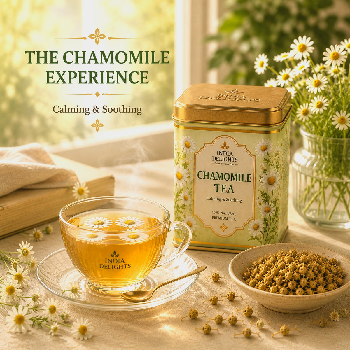 India Delights Chamomile Tea