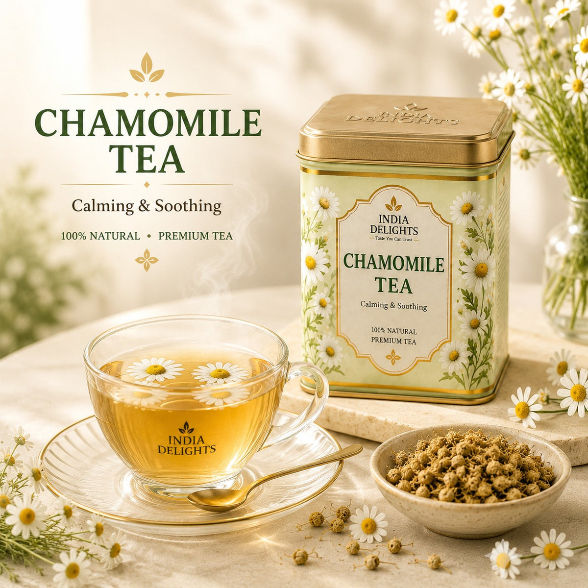 India Delights Chamomile Tea