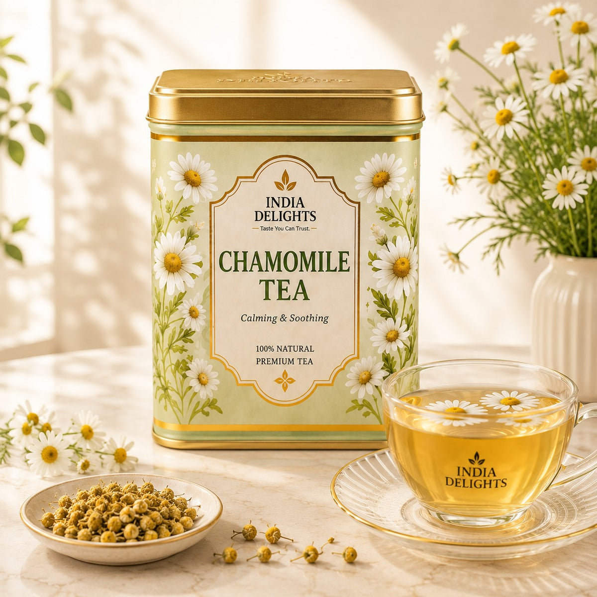India Delights Chamomile Tea