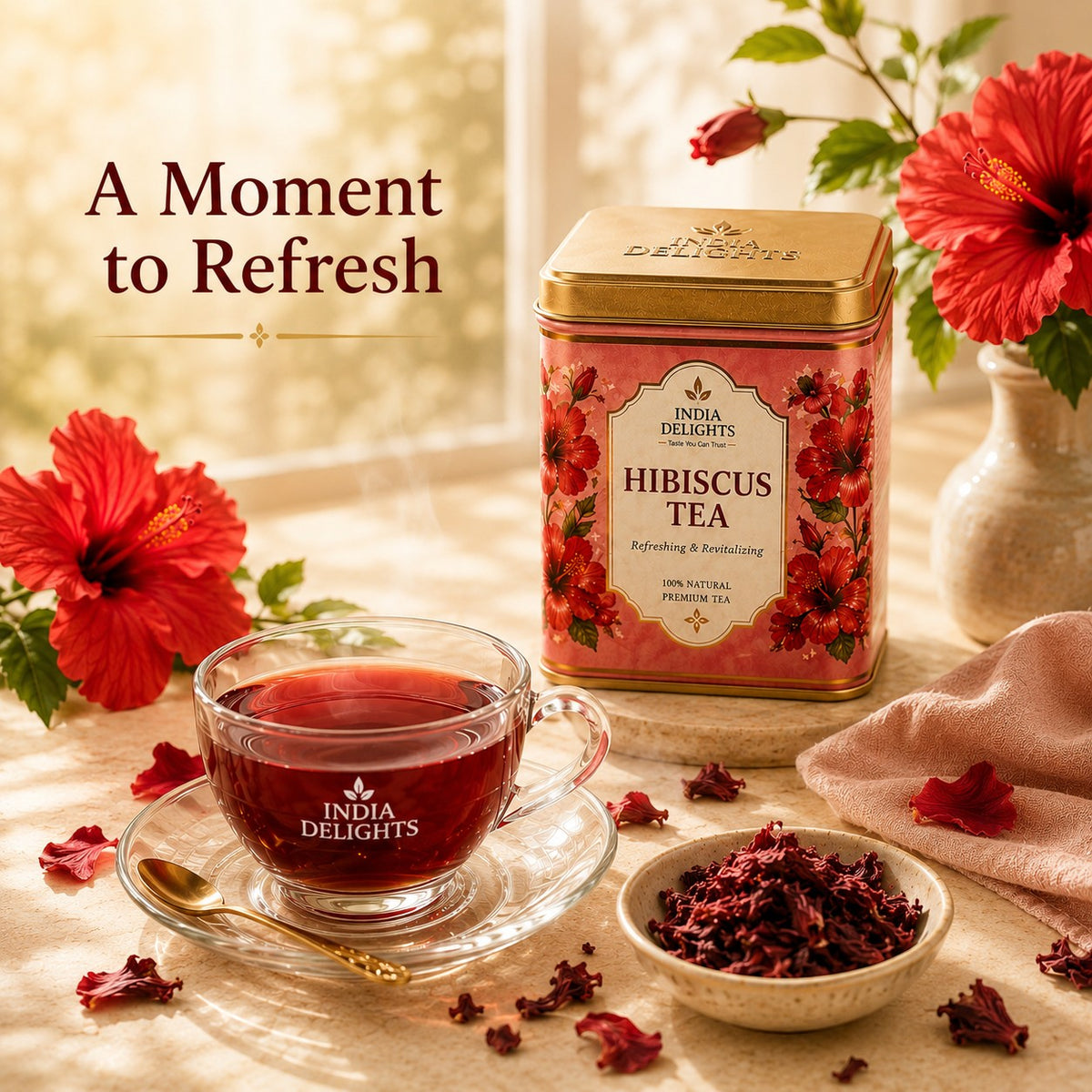 India Delights Hibiscus Tea