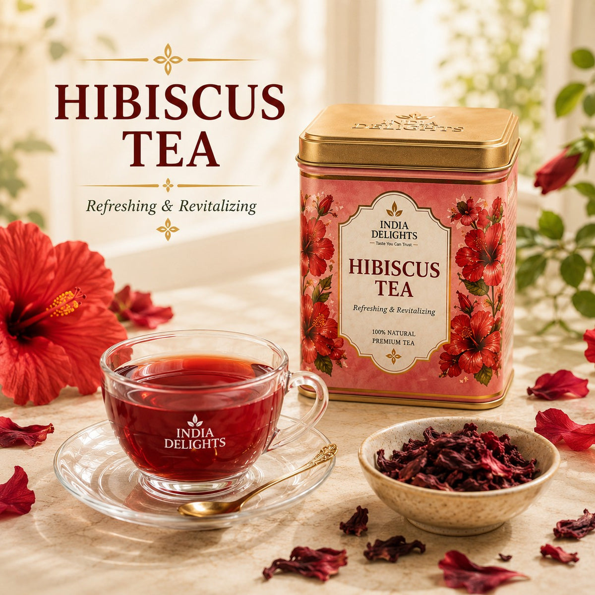 India Delights Hibiscus Tea